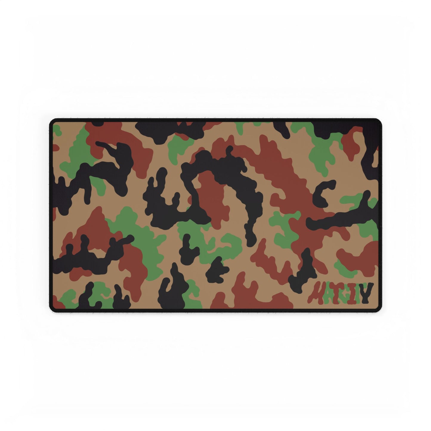 Leibermuster camouflage patterned mouse pad medium with a Matcity brand logo on a white background