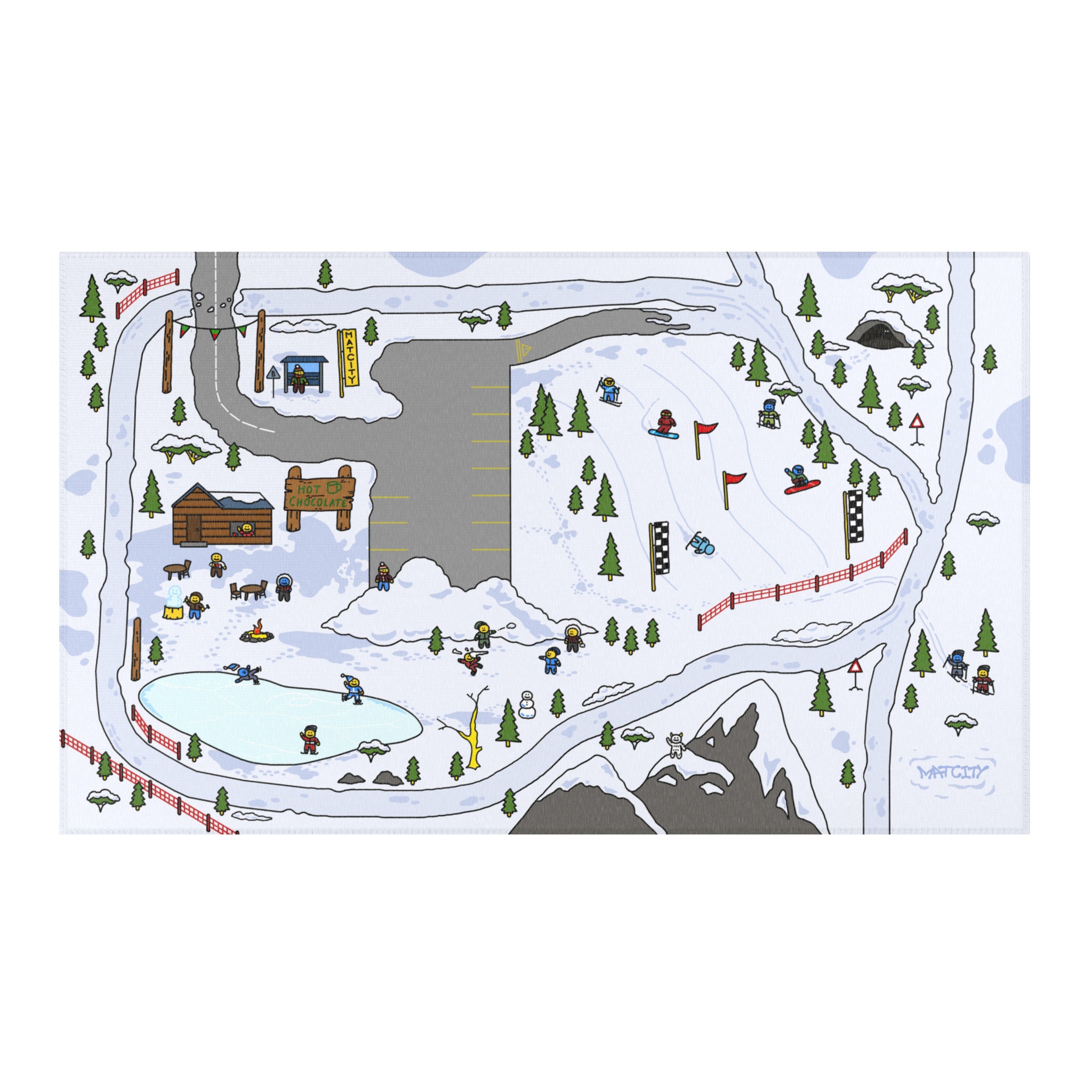 Matcity Snow Rally Mat